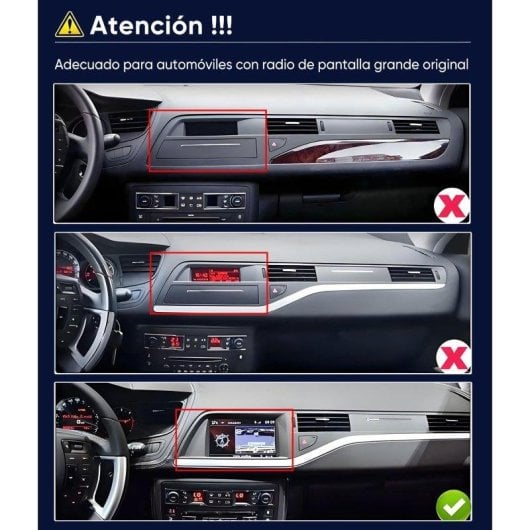Autoradio JUNSUN Android 15 10" 2GB 64GB CarPlay Android Auto GPS para Citroën C5