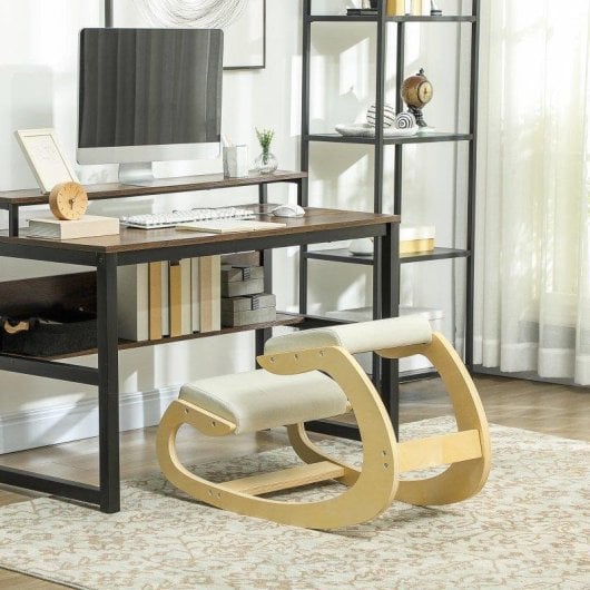 Sedia Ergonomica Ginocchia in Legno Welltin 921-789V00CW