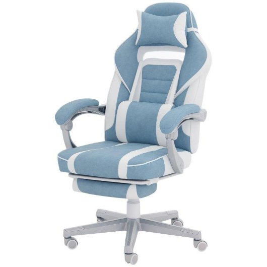 Sedia Gamer Welltin T1008-01-03801 Reclinabile 150° con Poggiapiedi