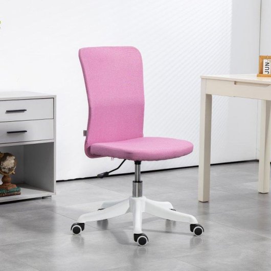 Silla de Oficina Welltin Ergonómica Compacta Altura Ajustable Lino