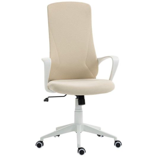 Chaise de bureau pivotante beige Welltin 921-637V00BG