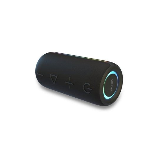 Altavoces Krom Portátil Estéreo Bluetooth 6.0 20W con LED RGB y TWS