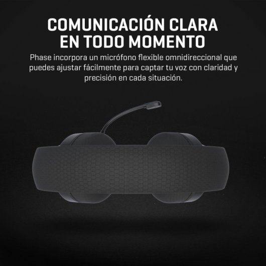 Cuffie Krom Phase Wireless Bluetooth 5.3 Gaming Nero con Microfono