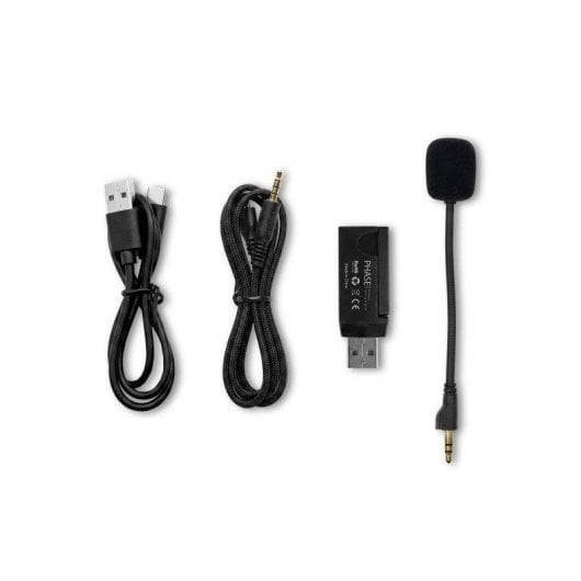 Auriculares Krom Phase Wireless Bluetooth 5.3 Gaming Preto com Microfone