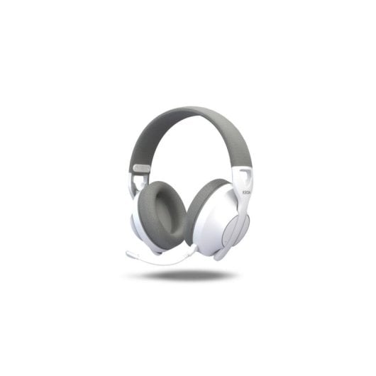 Auriculares Krom Phase Wireless Bluetooth 5.3 Gaming Branco com Microfone