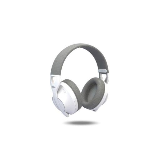 Auriculares Krom Phase Wireless Bluetooth 5.3 Gaming Branco com Microfone