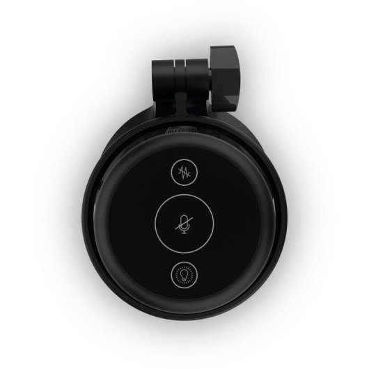 Microfone Krom Kaze Pro USB cardioide e omnidirecional com RGB