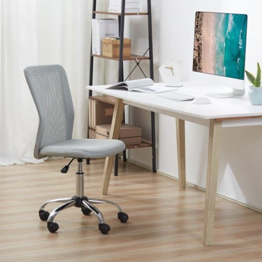 Silla de Escritorio Ergonómica Welltin Malla Transpirable Ajustable Giratoria 360°