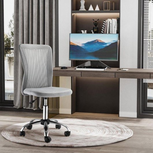 Silla de Escritorio Ergonómica Welltin Malla Transpirable Ajustable Giratoria 360°