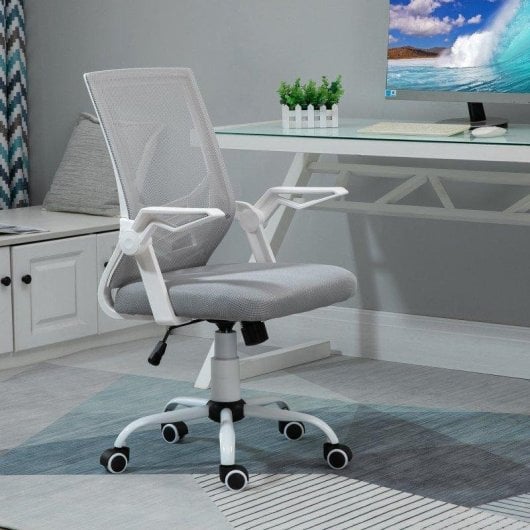 Chaise de bureau Welltin 921-547GY Ergonomique Maille Respirable