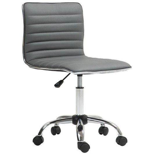 Silla de Escritorio Giratoria Welltin T1008 Gris Oscuro Altura Ajustable
