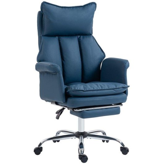Sedia da scrivania Welltin 921-931V00BU Blu PU