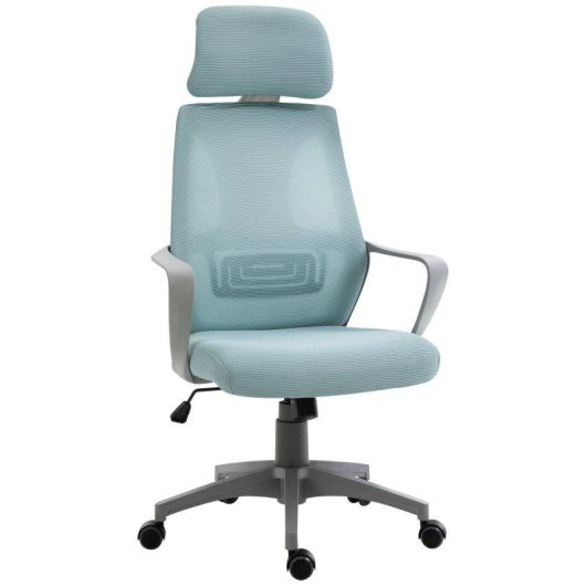 Chaise de bureau ergonomique ajustable Welltin 921-225BU Bleu