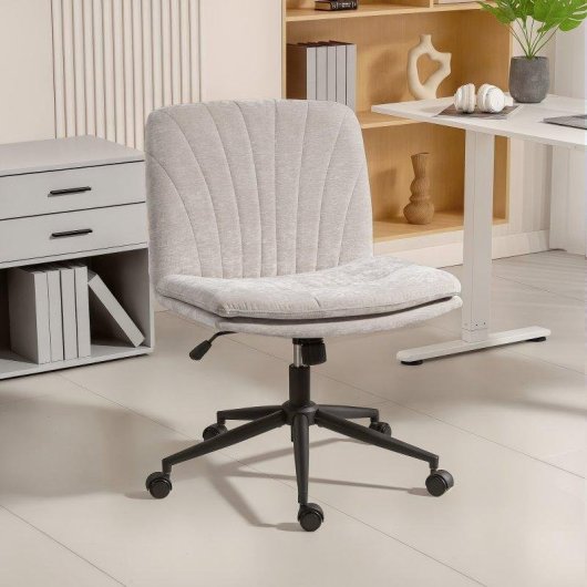 Chaise de bureau Welltin 921-924V00BG Sans accoudoirs Beige