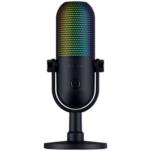 Microfono Razer Seiren V3 Chroma USB supercardioide DSP 32 bit