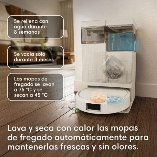 Aspirateur Robot et Laveur iRobot Roomba Plus 515 Combo AutoWash Navigation LiDAR 22.000 Pa