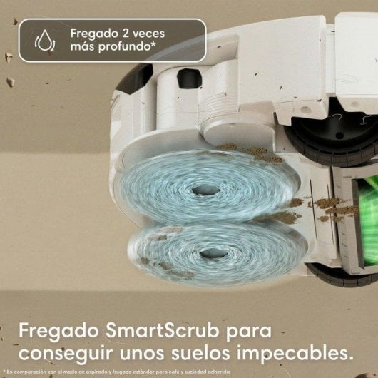 Aspirateur Robot et Laveur iRobot Roomba Plus 515 Combo AutoWash Navigation LiDAR 22.000 Pa