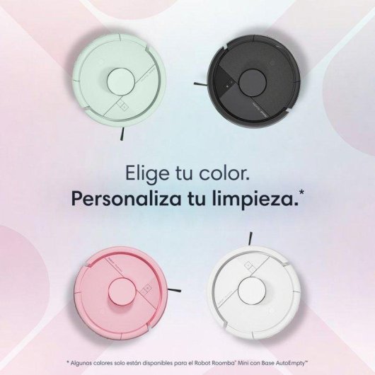 Aspirador Robô iRobot Roomba Mini Navegação LiDAR Esvaziamento Automático 7000Pa Controlo por App