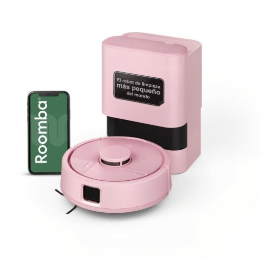 Aspirador Robô iRobot Roomba Mini Navegação LiDAR Esvaziamento Automático 7000Pa Controlo por App