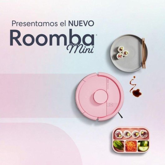 Aspirador Robô iRobot Roomba Mini Navegação LiDAR Esvaziamento Automático 7000Pa Controlo por App