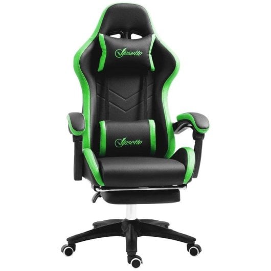 Sedia Gaming Welltin 921-618V06BK Cuoio Sintetico Poggiapiedi