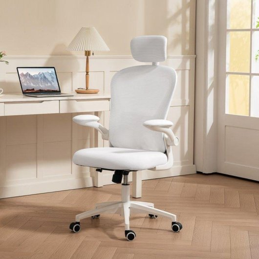 Silla de Oficina Ergonómica Welltin con Soporte Lumbar 4D y Reposacabezas Ajustable