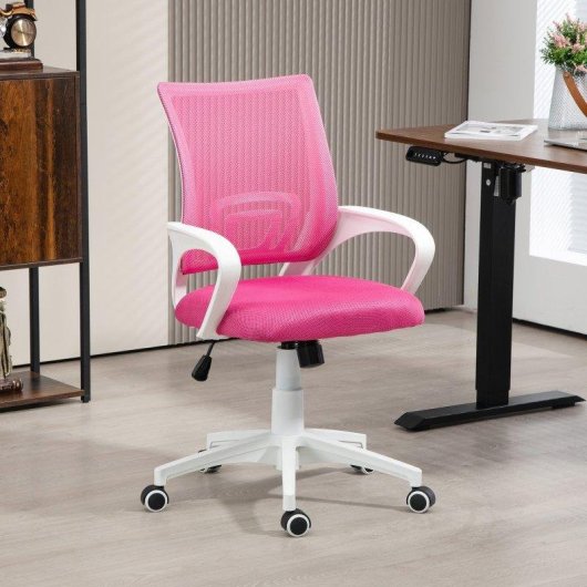Chaise de Bureau Rose Welltin 921-726V00PK Ergonomique