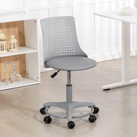 Cadeira de Escritorio Welltin 921-925V00GY Cinzento 360° PU