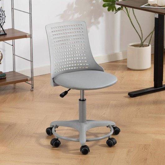 Cadeira de Escritorio Welltin 921-925V00GY Cinzento 360° PU