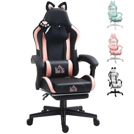 Gaming Stuhl Welltin 921-794V00BK Katzenohren