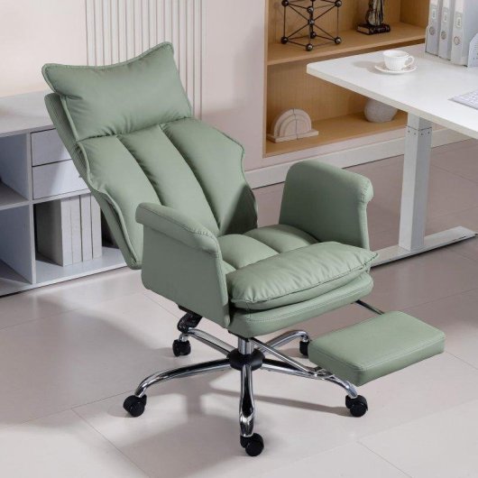 Cadeira de Escritório Welltin 921-931V00GN PU Verde 150°
