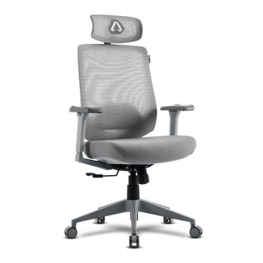 Cadeira Alpha Gamer Stella Grey em Malha