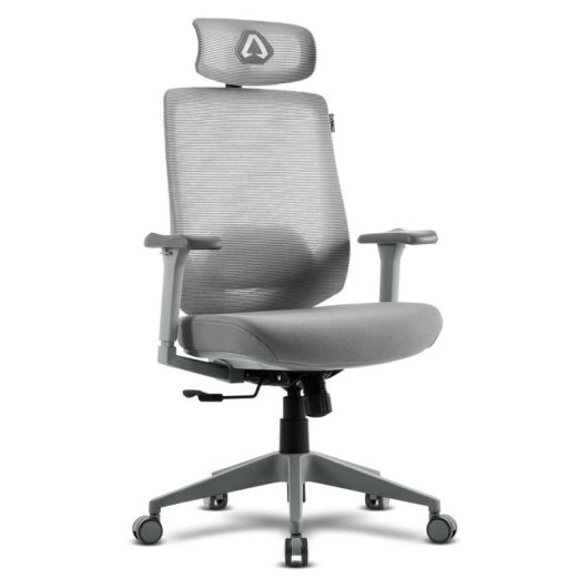 Cadeira Alpha Gamer Stella Grey em Malha