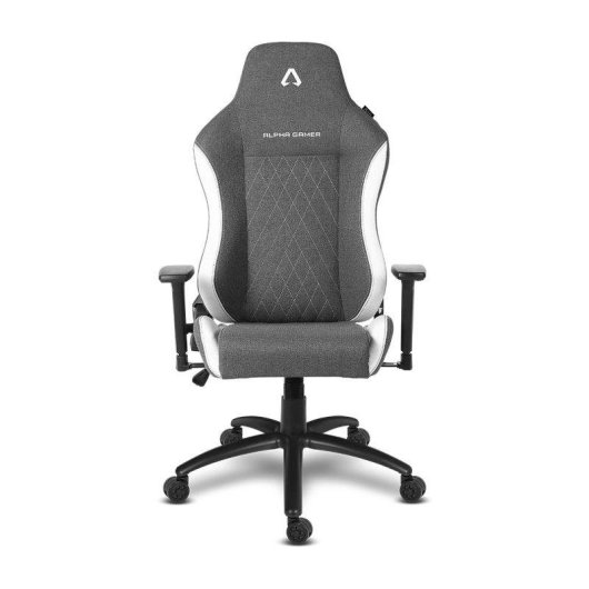 Silla gaming Alpha Gamer Gaia Gris Oscuro/Blanco V2