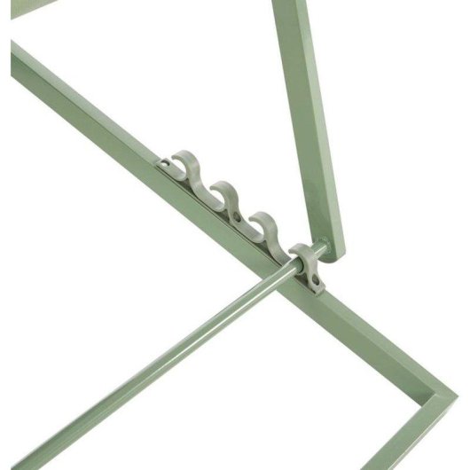 Tumbona plegable Sabaideco Paroskaki textilene kaki verde respaldo ajustable