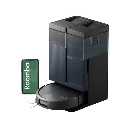 Robot Aspirapolvere iRobot Roomba Plus 415 Combo con Autovaciado Navigazione LiDAR 22.000 Pa