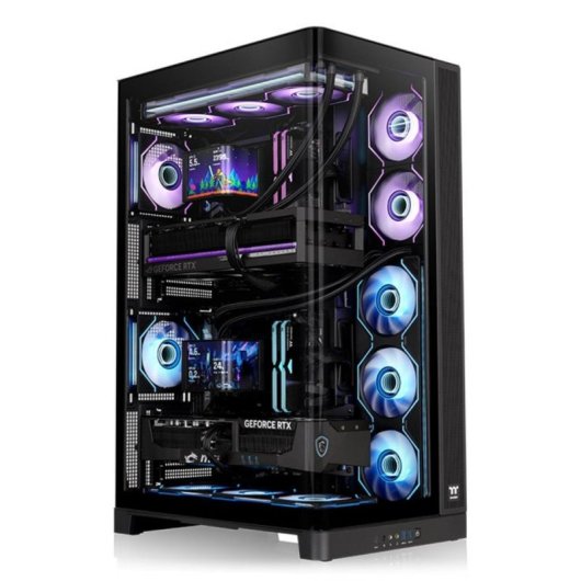 Case PC Thermaltake CAPO X Full Tower Nero Vetro Temperato