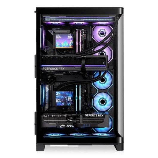Case PC Thermaltake CAPO X Full Tower Nero Vetro Temperato