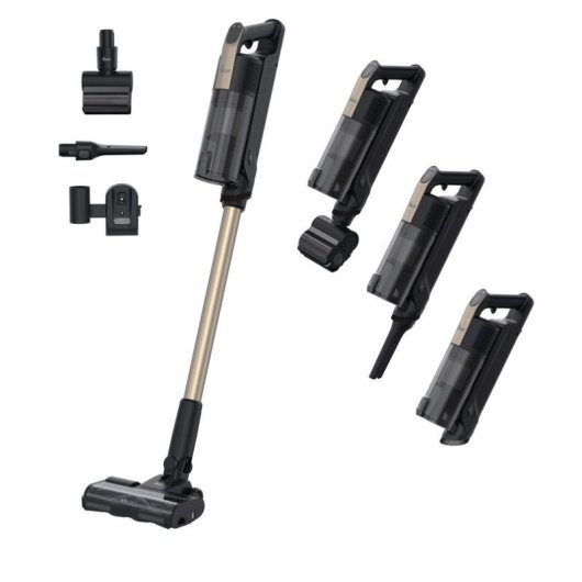 Aspirador sem Saco Hoover HF310P 400W 60 min HEPA 13 Preto Metálico