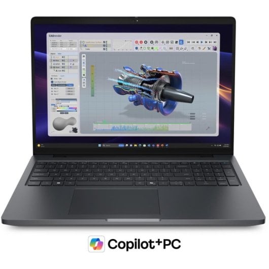 Portátil DELL Precision Pro 5 16 PW516261 16" Intel Core Ultra 7 366H 32GB 1TB SSD RTX PRO 500 Blackwell Windows 11 Pro seguridad avanzada