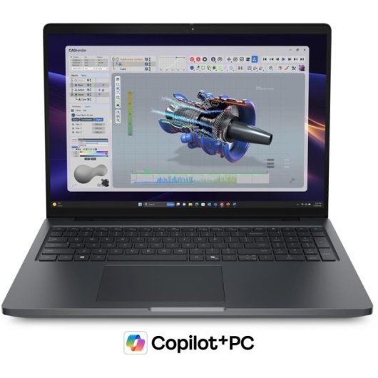Portátil DELL Pro Precision 5 16 PW516261 16" Intel Core Ultra 9 386H 64GB RAM 1TB SSD RTX PRO 2000 Blackwell Windows 11 Pro Ecrã antirreflexo