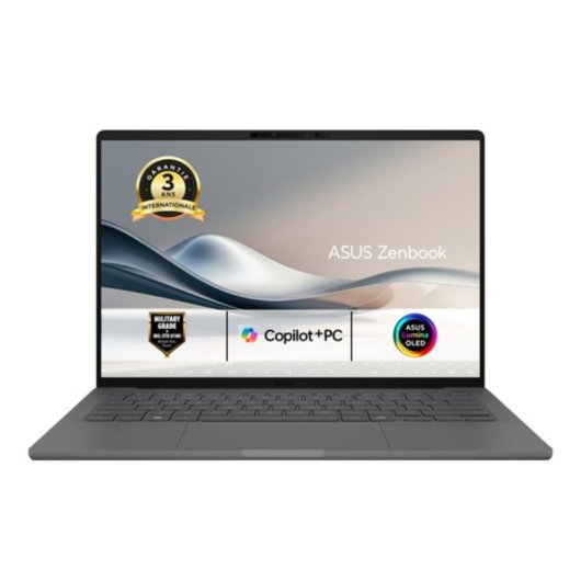 Ordinateur portable ASUS Zenbook A14 UX3407QA-QD343X 14" Snapdragon X1-26-100 32GB 1TB SSD Adreno GPU Windows 11 Pro