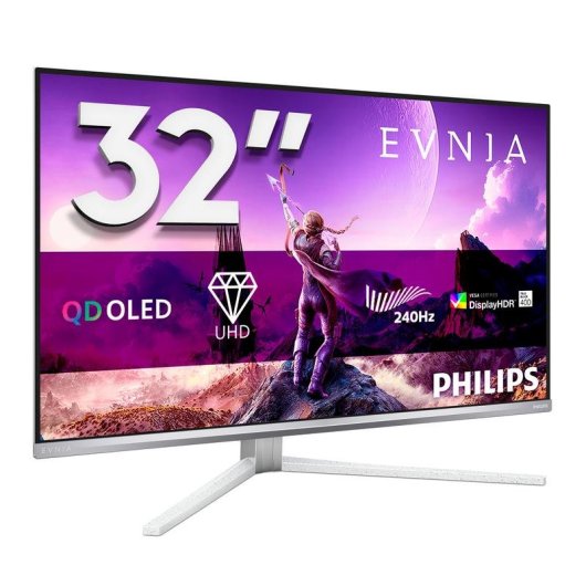 Écran PC Philips Evnia 8000 32M2N8900AM/00 31,5" UltraHD 4K 240Hz QD-OLED ajustable