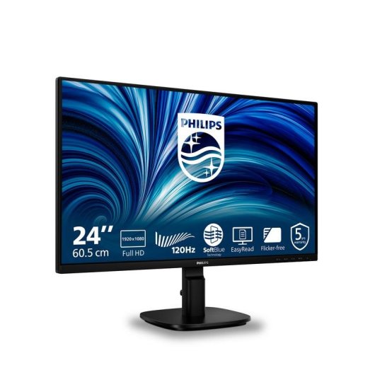 Écran PC Philips 24B2N2200/00 23,8" FullHD 120Hz IPS Haut-parleurs Flicker-Free