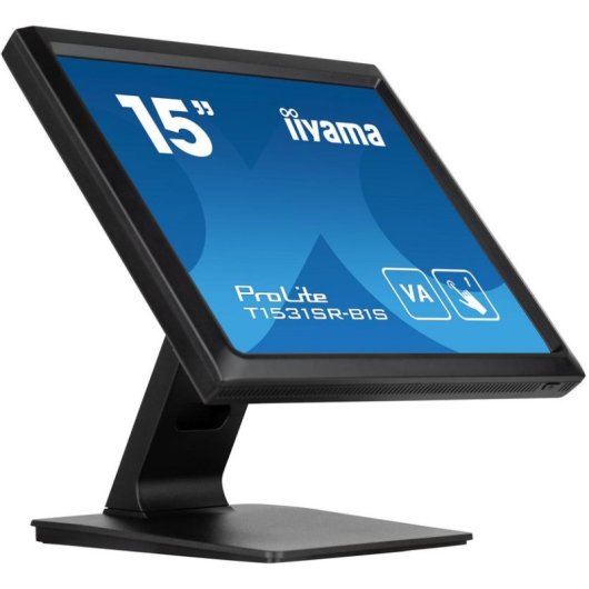 Monitor iiyama T1531SR-B1S 15" XGA LCD VA Touch Lautsprecher VESA 18ms