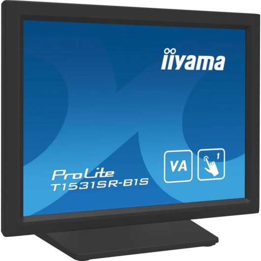 Monitor iiyama T1531SR-B1S 15" XGA LCD VA Touch Lautsprecher VESA 18ms