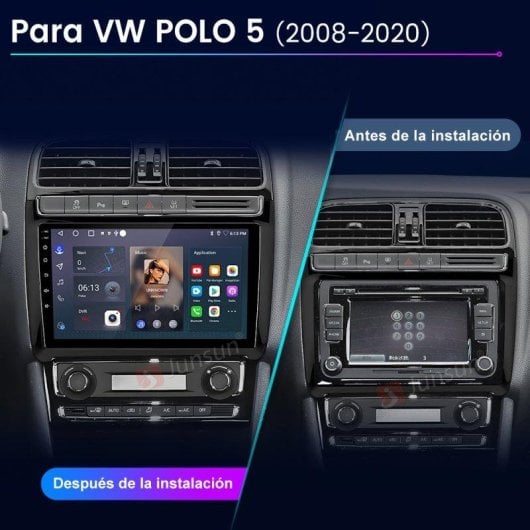 Autoradio JUNSUN 6+128gb 8-core Carplay Android Auto