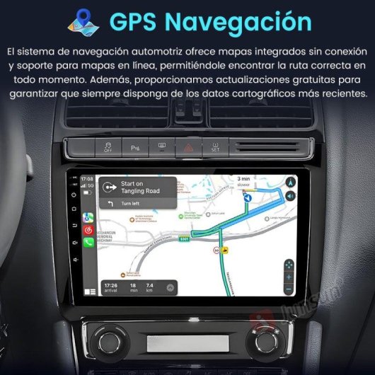 Autoradio JUNSUN 6+128gb 8-core Carplay Android Auto