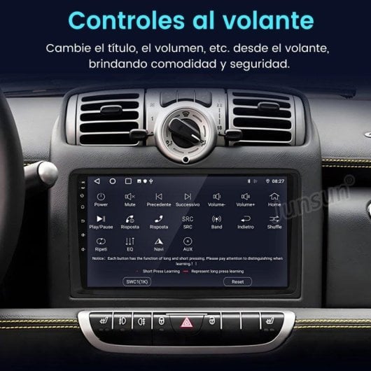 Autoradio JUNSUN 6+128gb 8-core CarPlay Android Auto 4G