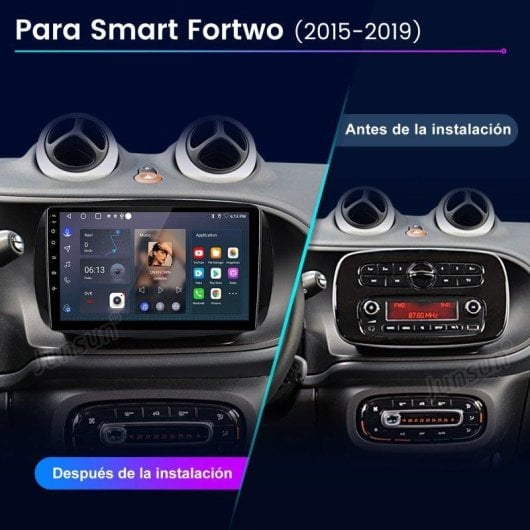 Autoradio Junsun 9p Android 15 CarPlay Android Auto Gps Wifi